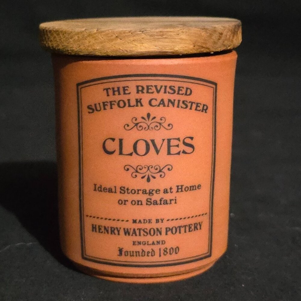 Henry Watson The Original Suffolk England - Cloves Canister
